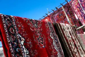 روش‌های صحیح خشک کردن فرش پس از شستشو